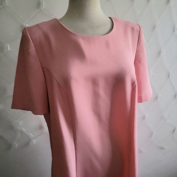 Smock Dress By Chelsea Studio • Bubble Yum Pink • Size 14W - Picture 3 of 6